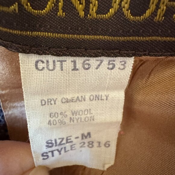 Vintage Oversized Wool/Nylon Blazer - Picture 4 of 7